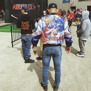 Vintage Cecil Fielder Chalkline jacket